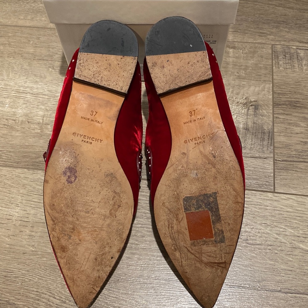 Givenchy Velvet Loafers - Picture 3 of 5
